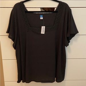 NWT black swing top from Old Navy size XXL